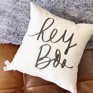 Hey Boo Cursive Pillow PCB Home